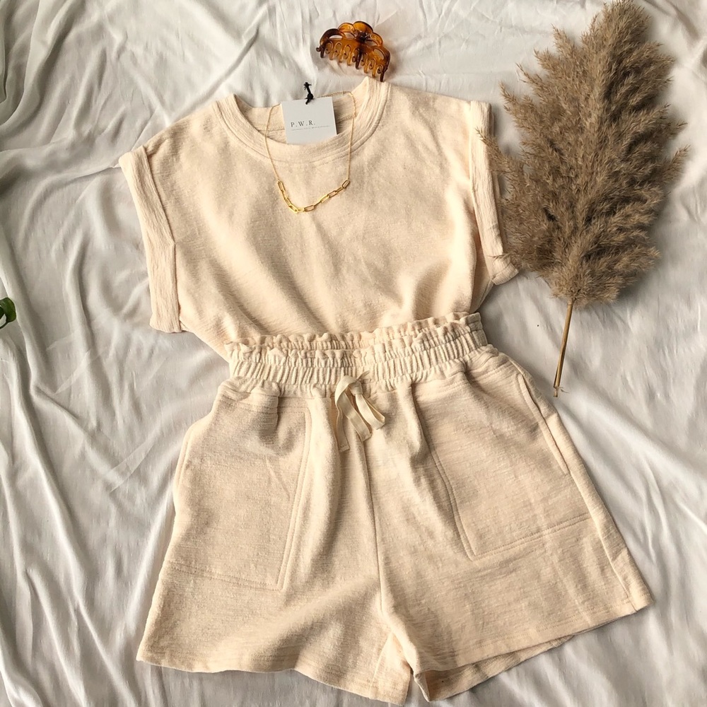 Women’s two Piece Casual Short and Top Set